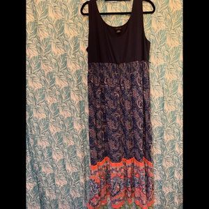 Paisley Boho Maxi Dress